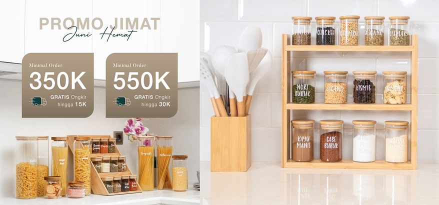 Pilih Rak Bumbu Dapur Terbaik dari Grinn Living dan Bikin Dapur Kamu Jadi Lebih Rapi dan Bersih