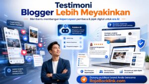 Mengapa Testimoni Blogger Semakin Penting di Era AI? Bukan Sekadar Review, tetapi Jejak Digital yang Membangun Kepercayaan